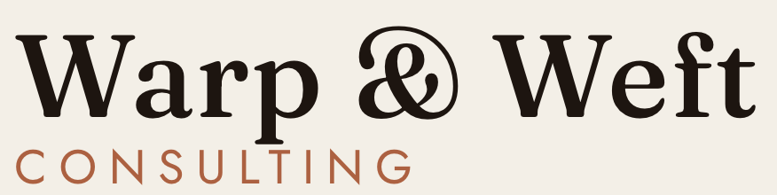 Warp and Weft Consulting Horizontal Logo